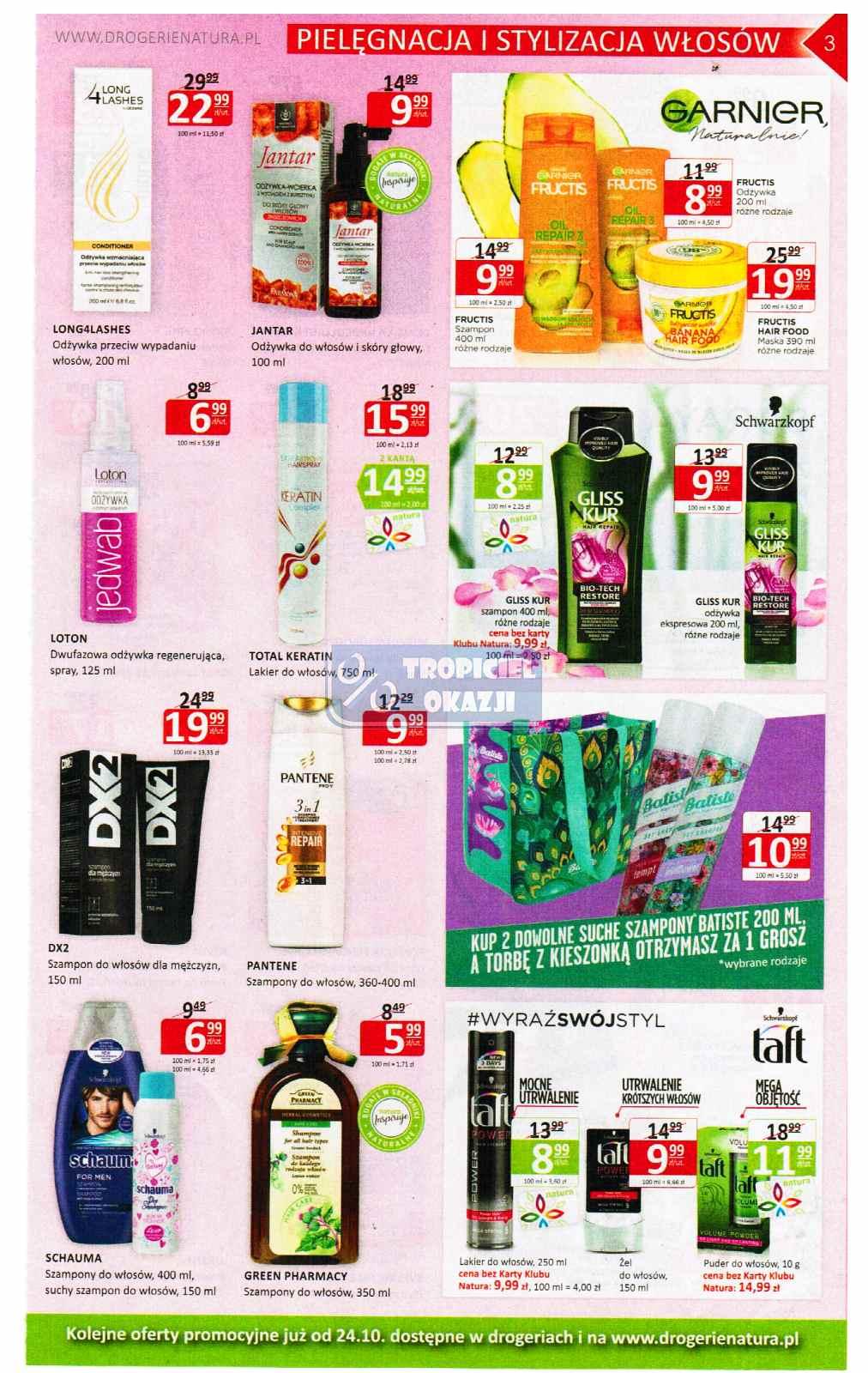 Gazetka promocyjna Drogerie Natura str. 3
