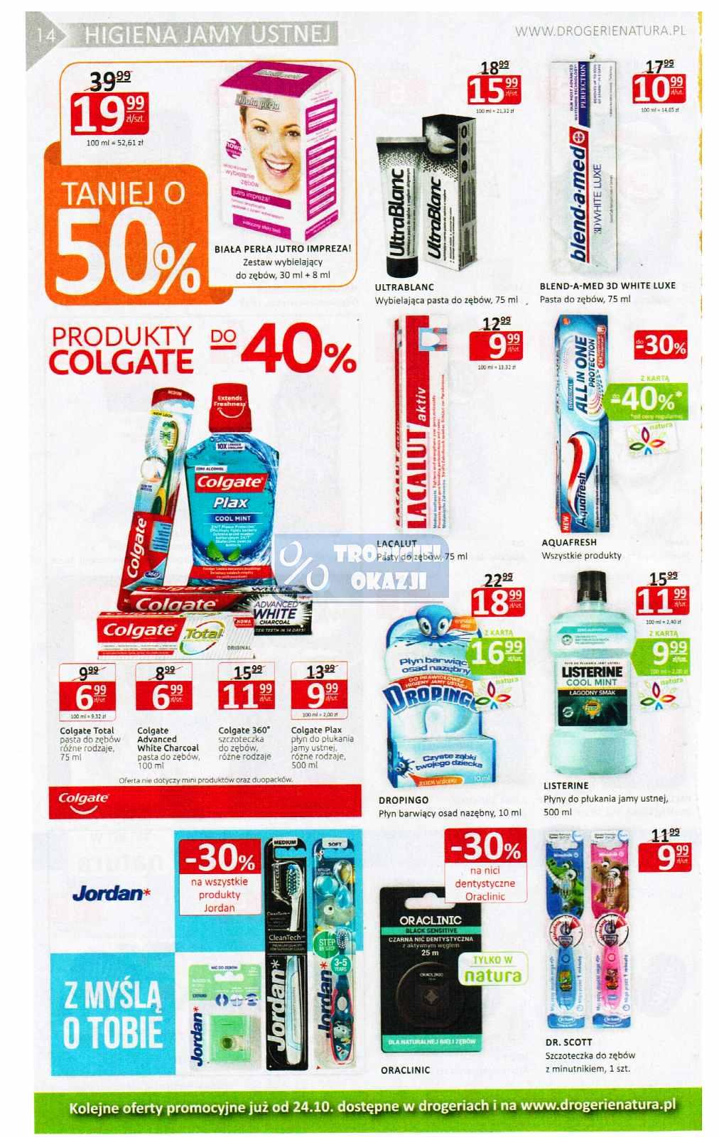Gazetka promocyjna Drogerie Natura str. 14