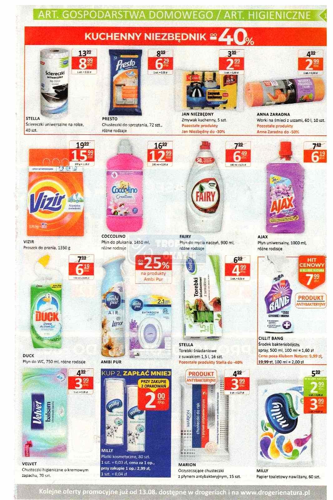 Gazetka promocyjna Drogerie Natura str. 15