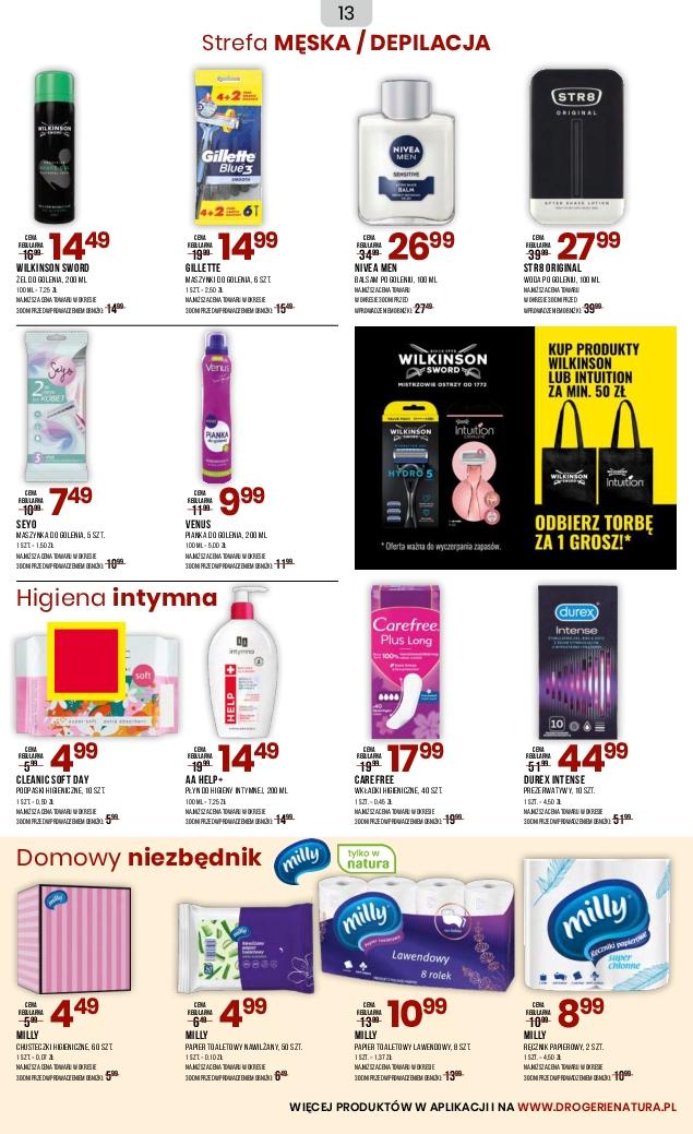 Gazetka promocyjna Drogerie Natura str. 13