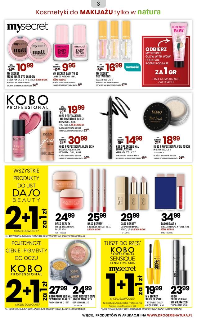 Gazetka promocyjna Drogerie Natura str. 3