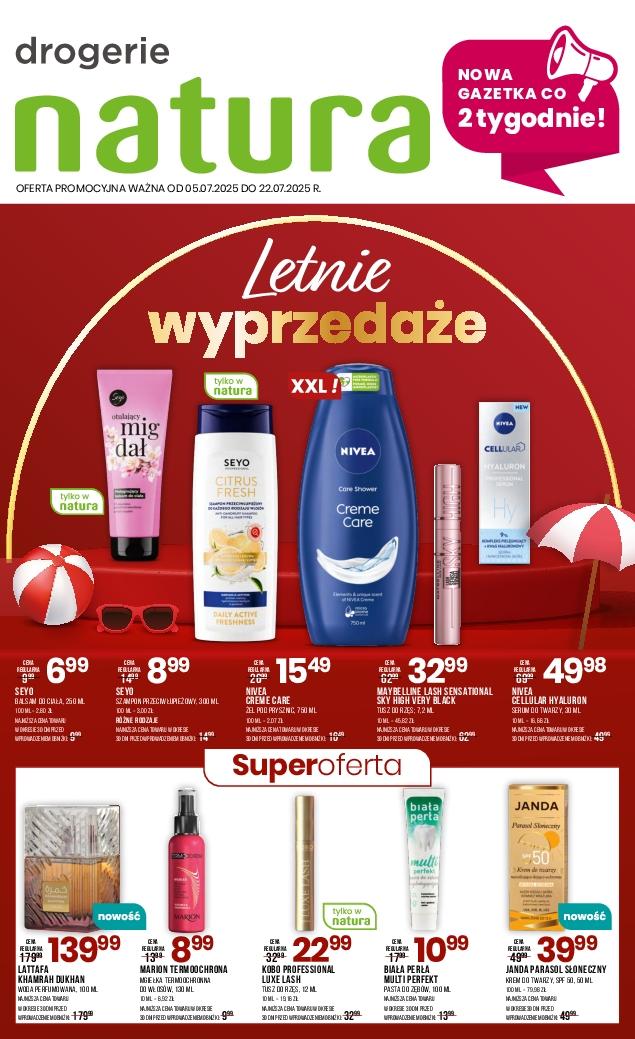 Gazetka promocyjna Drogerie Natura str. 1