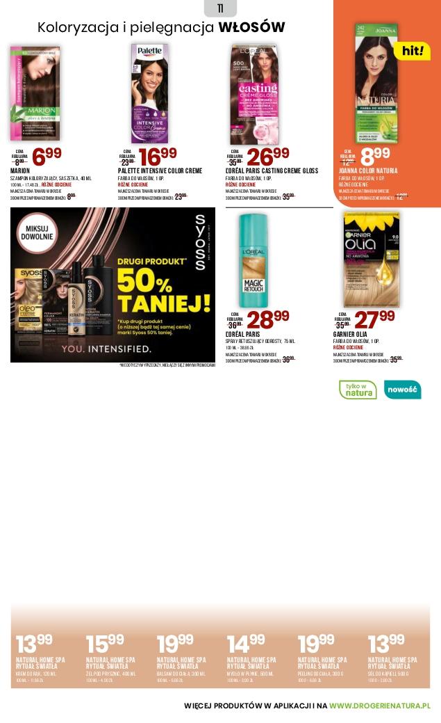 Gazetka promocyjna Drogerie Natura str. 11