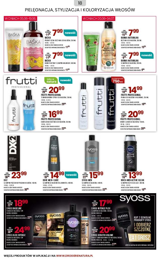 Gazetka promocyjna Drogerie Natura str. 18