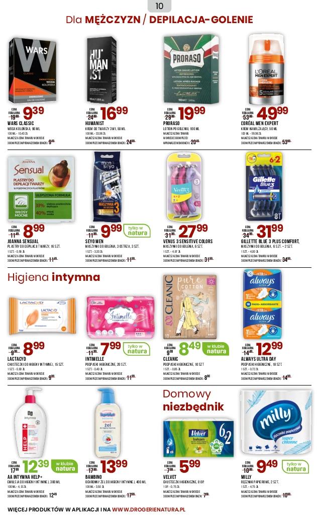 Gazetka promocyjna Drogerie Natura str. 10