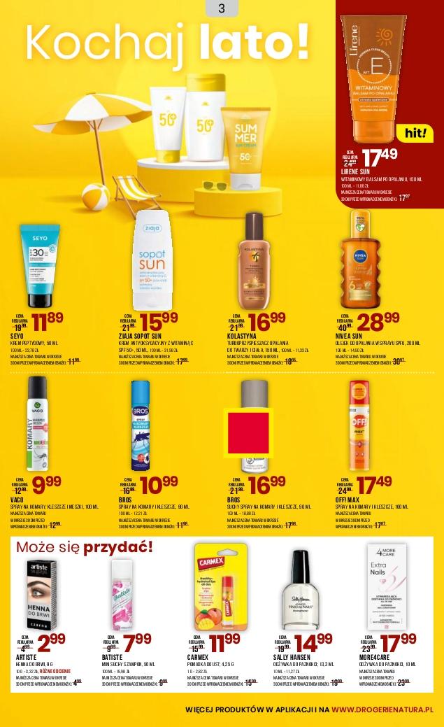 Gazetka promocyjna Drogerie Natura str. 3