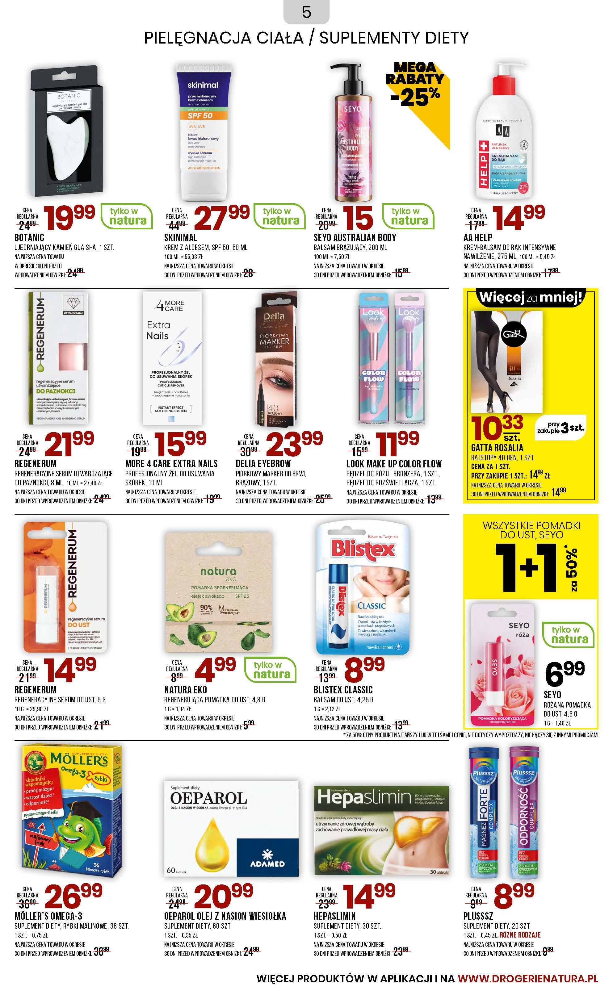 Gazetka promocyjna Drogerie Natura str. 5