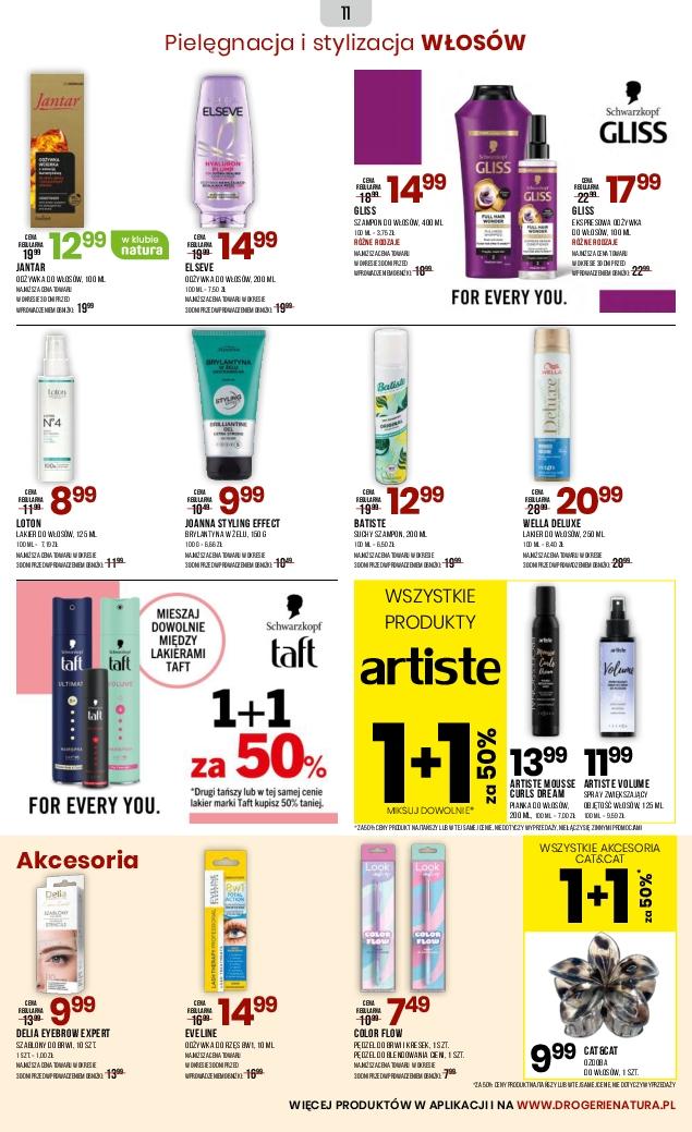 Gazetka promocyjna Drogerie Natura str. 11