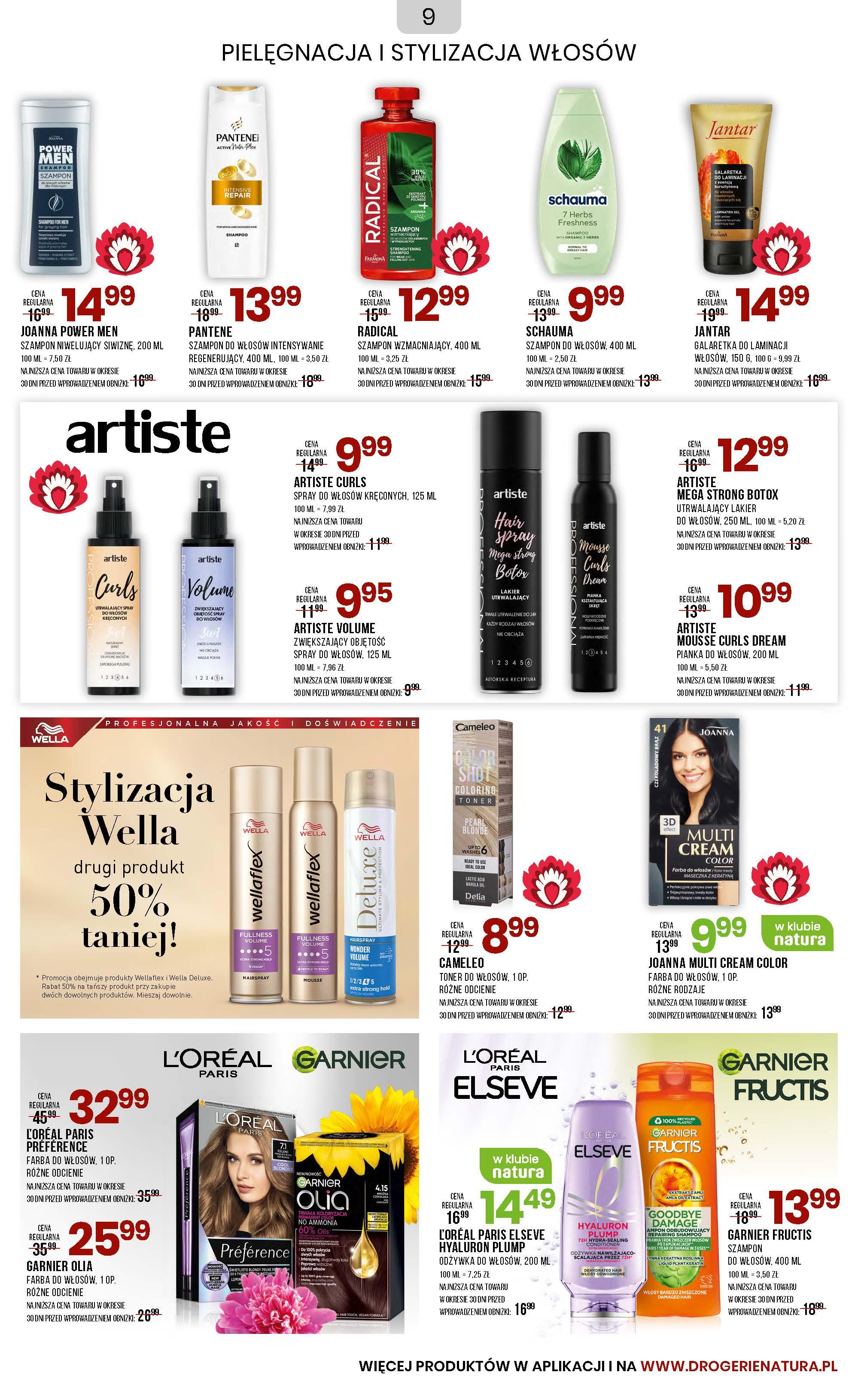 Gazetka promocyjna Drogerie Natura str. 9