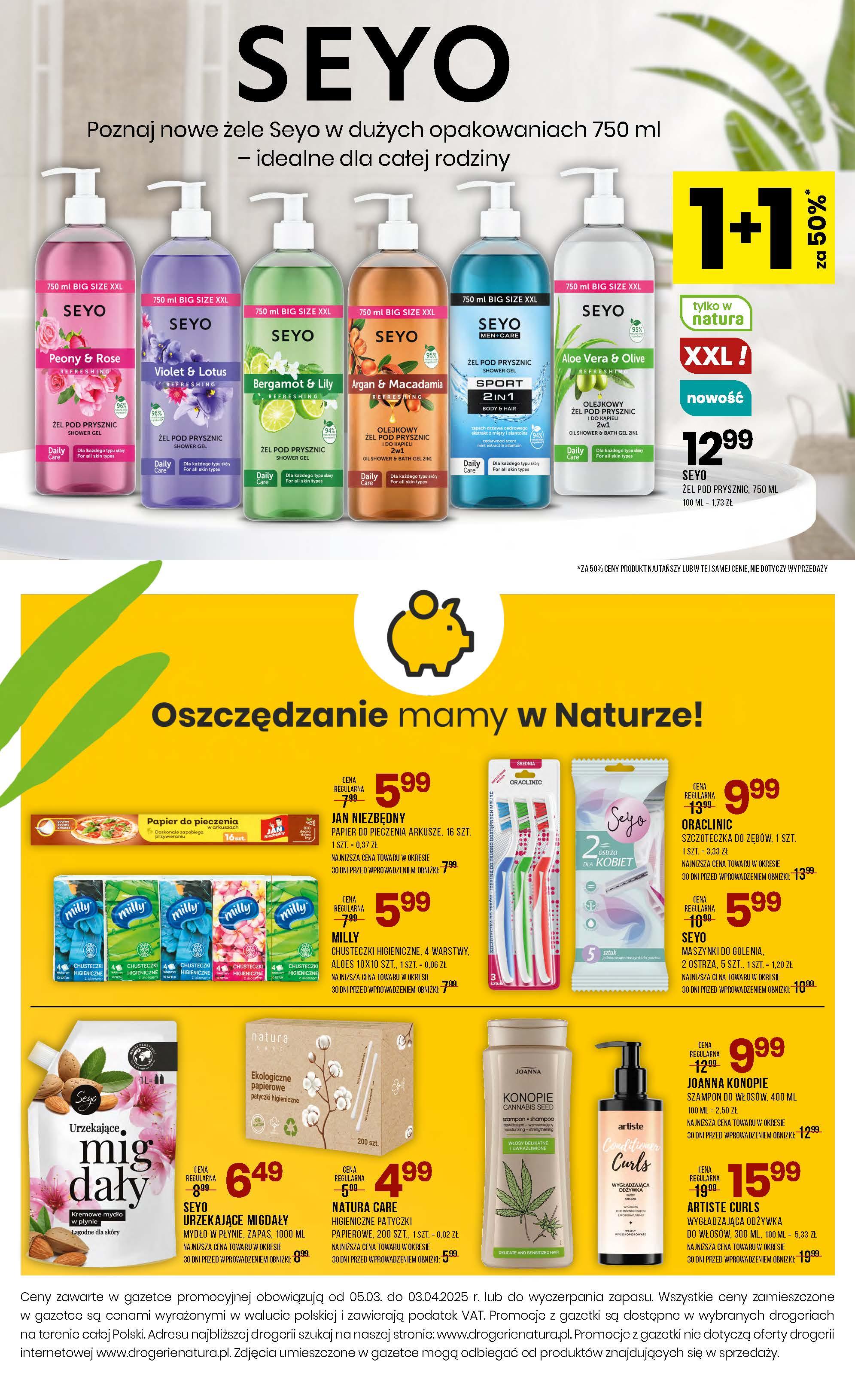 Gazetka promocyjna Drogerie Natura str. 20