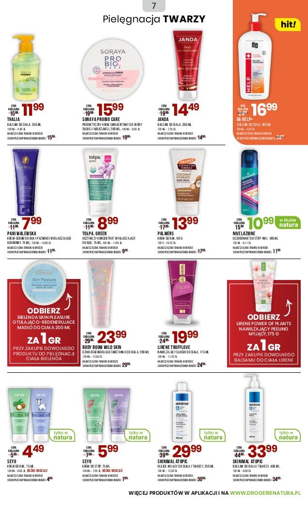 Gazetka promocyjna Drogerie Natura str. 7
