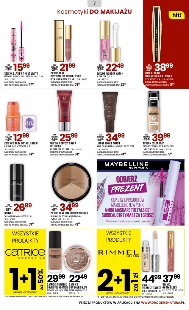 Gazetka promocyjna Drogerie Natura str. 7