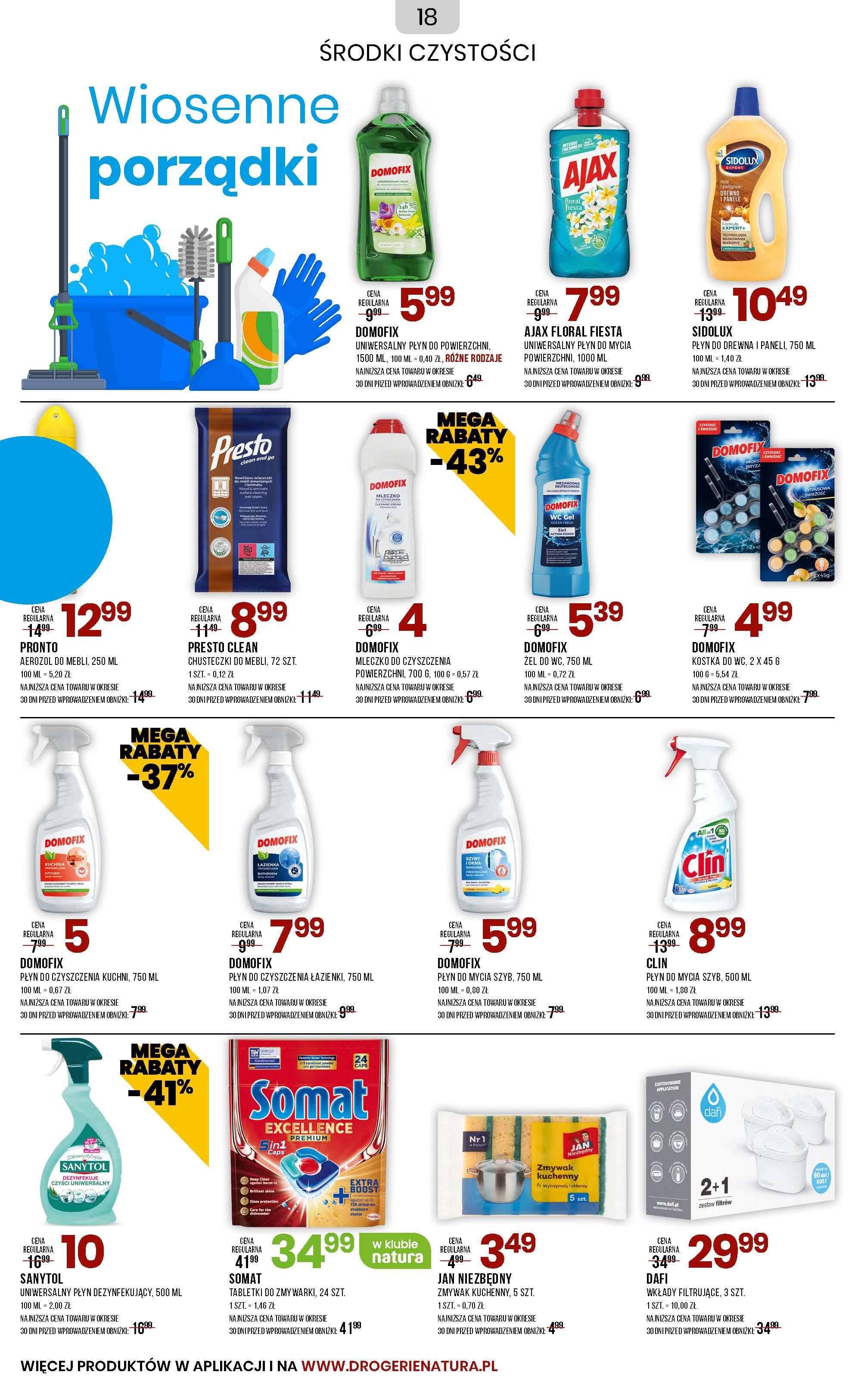 Gazetka promocyjna Drogerie Natura str. 18