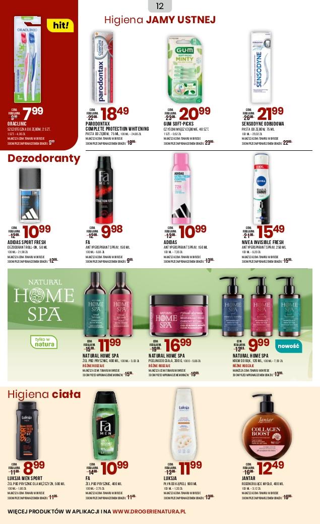 Gazetka promocyjna Drogerie Natura str. 12