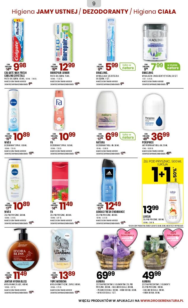 Gazetka promocyjna Drogerie Natura str. 9