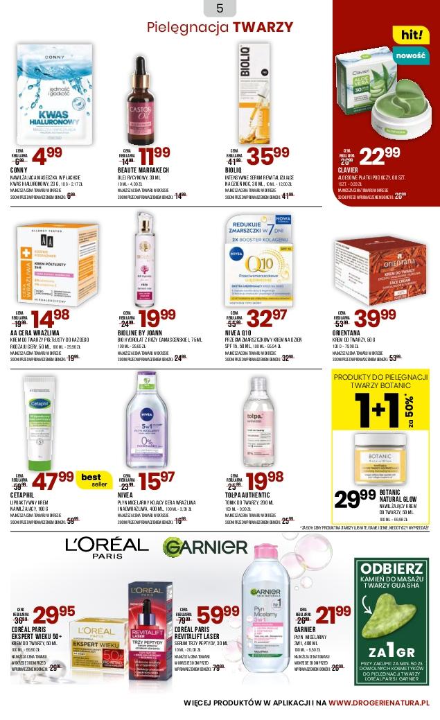 Gazetka promocyjna Drogerie Natura str. 5