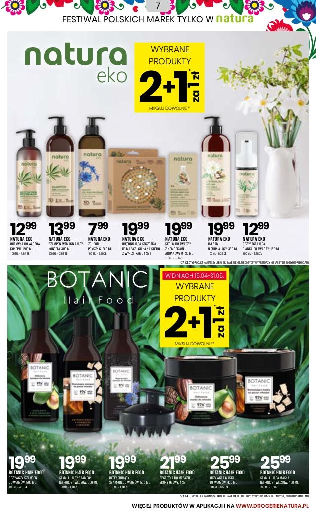 Gazetka promocyjna Drogerie Natura str. 7