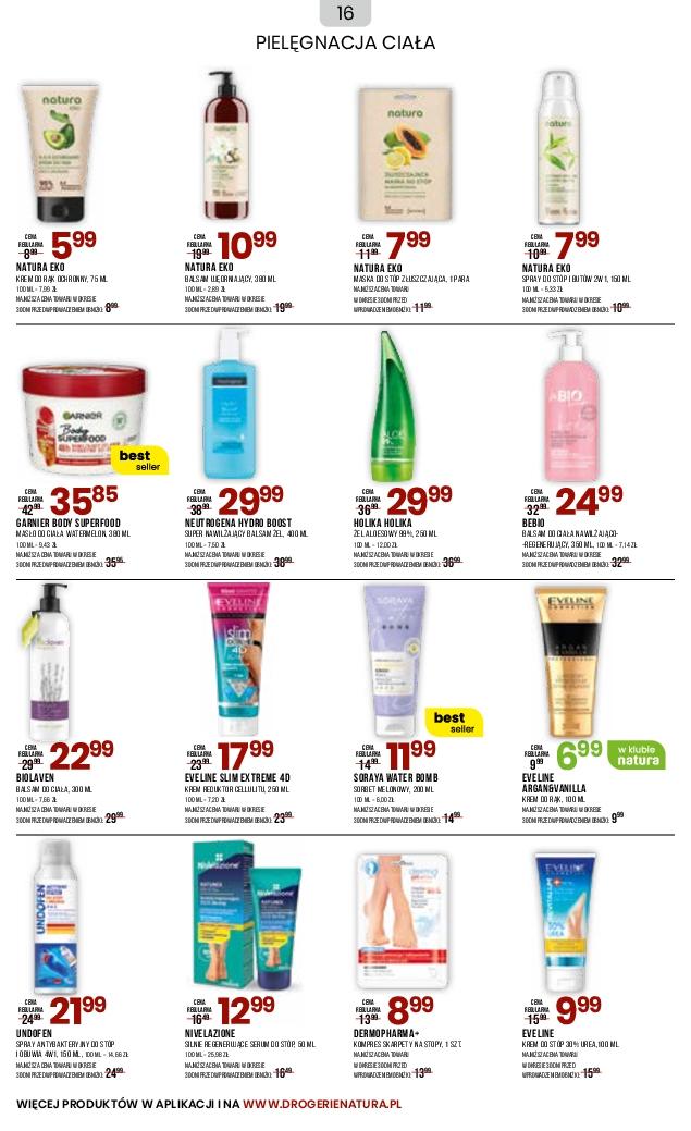 Gazetka promocyjna Drogerie Natura str. 16