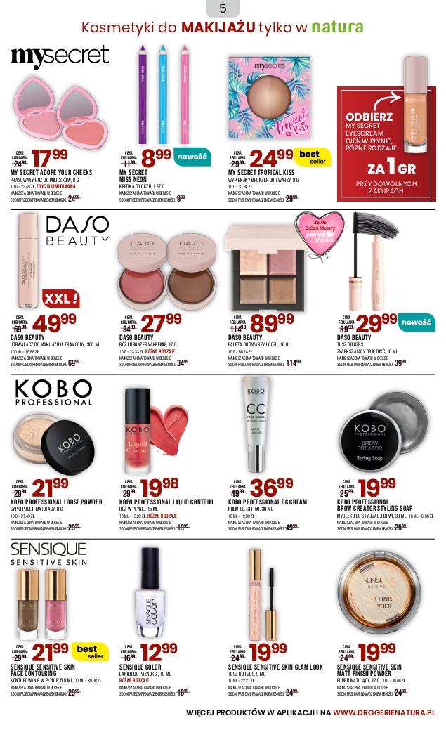 Gazetka promocyjna Drogerie Natura str. 5