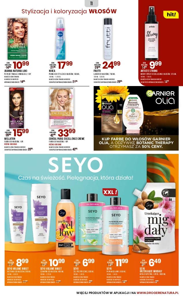 Gazetka promocyjna Drogerie Natura str. 11
