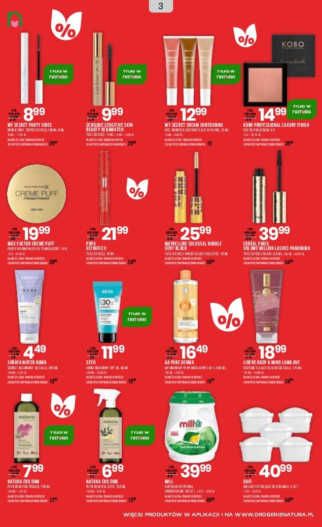 Gazetka promocyjna Drogerie Natura str. 3