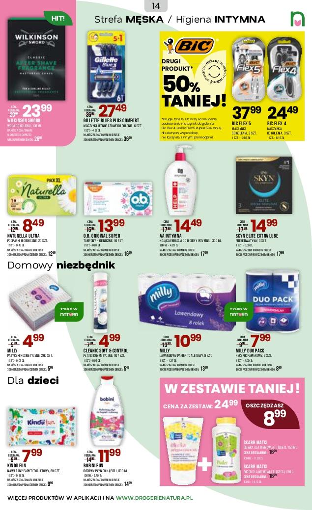 Gazetka promocyjna Drogerie Natura str. 14