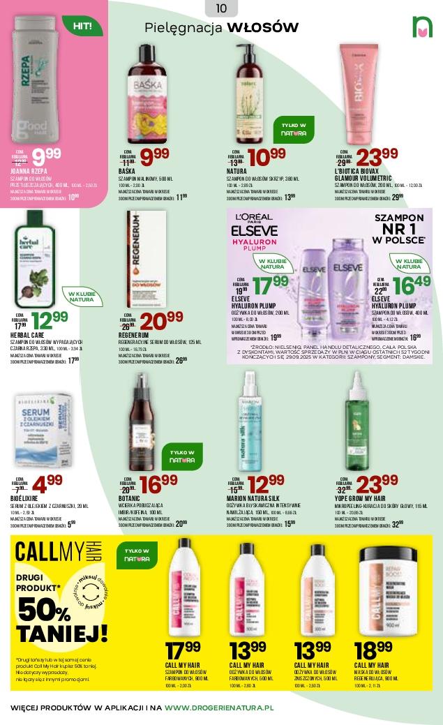 Gazetka promocyjna Drogerie Natura str. 10