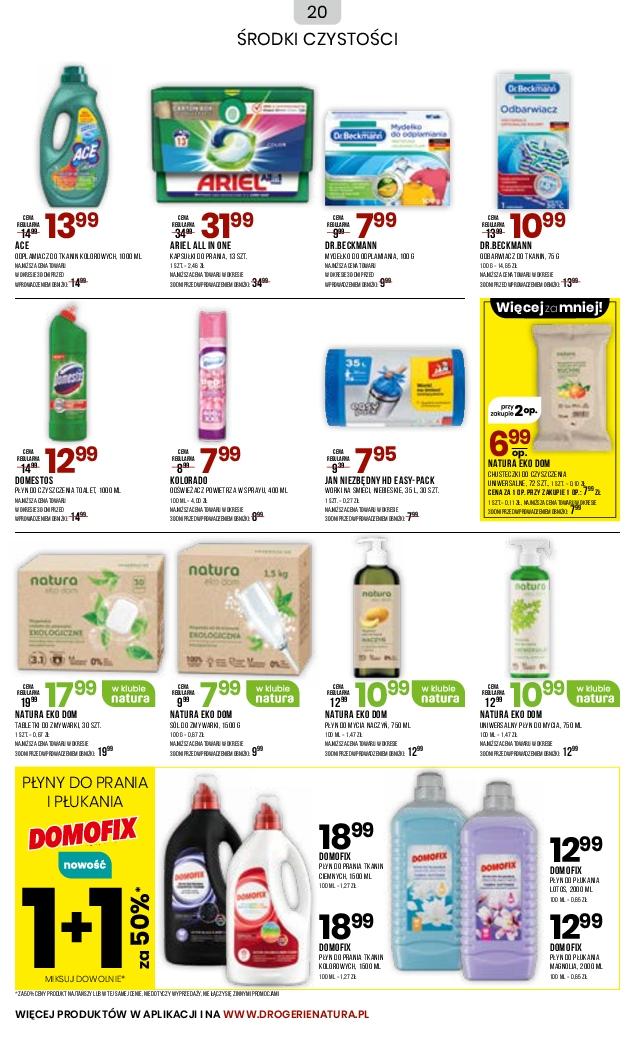 Gazetka promocyjna Drogerie Natura str. 20