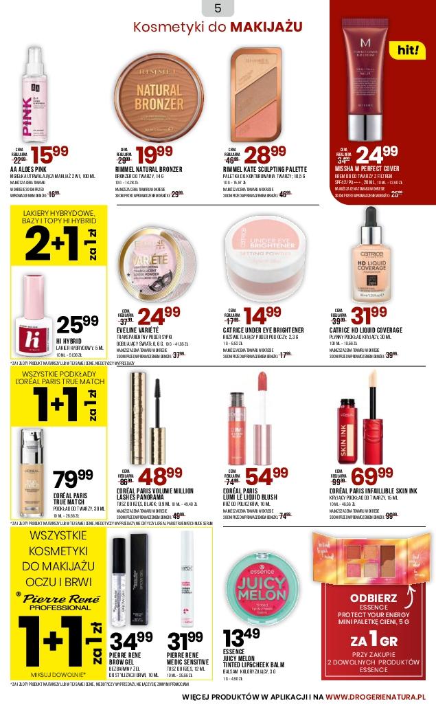 Gazetka promocyjna Drogerie Natura str. 5