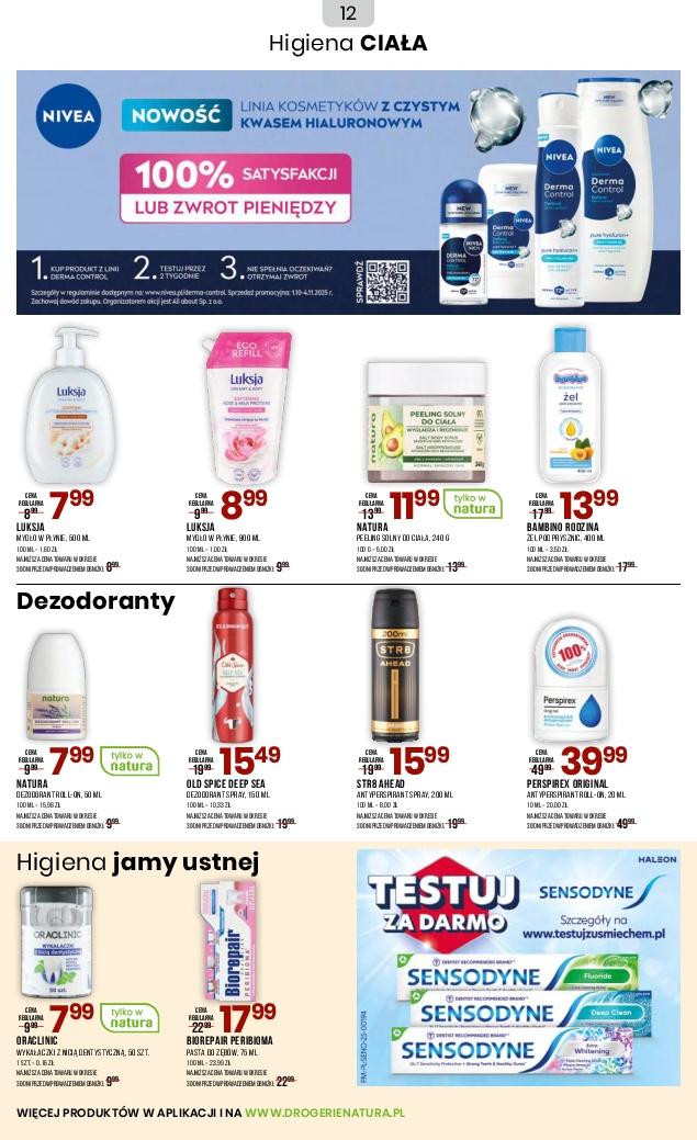 Gazetka promocyjna Drogerie Natura str. 12