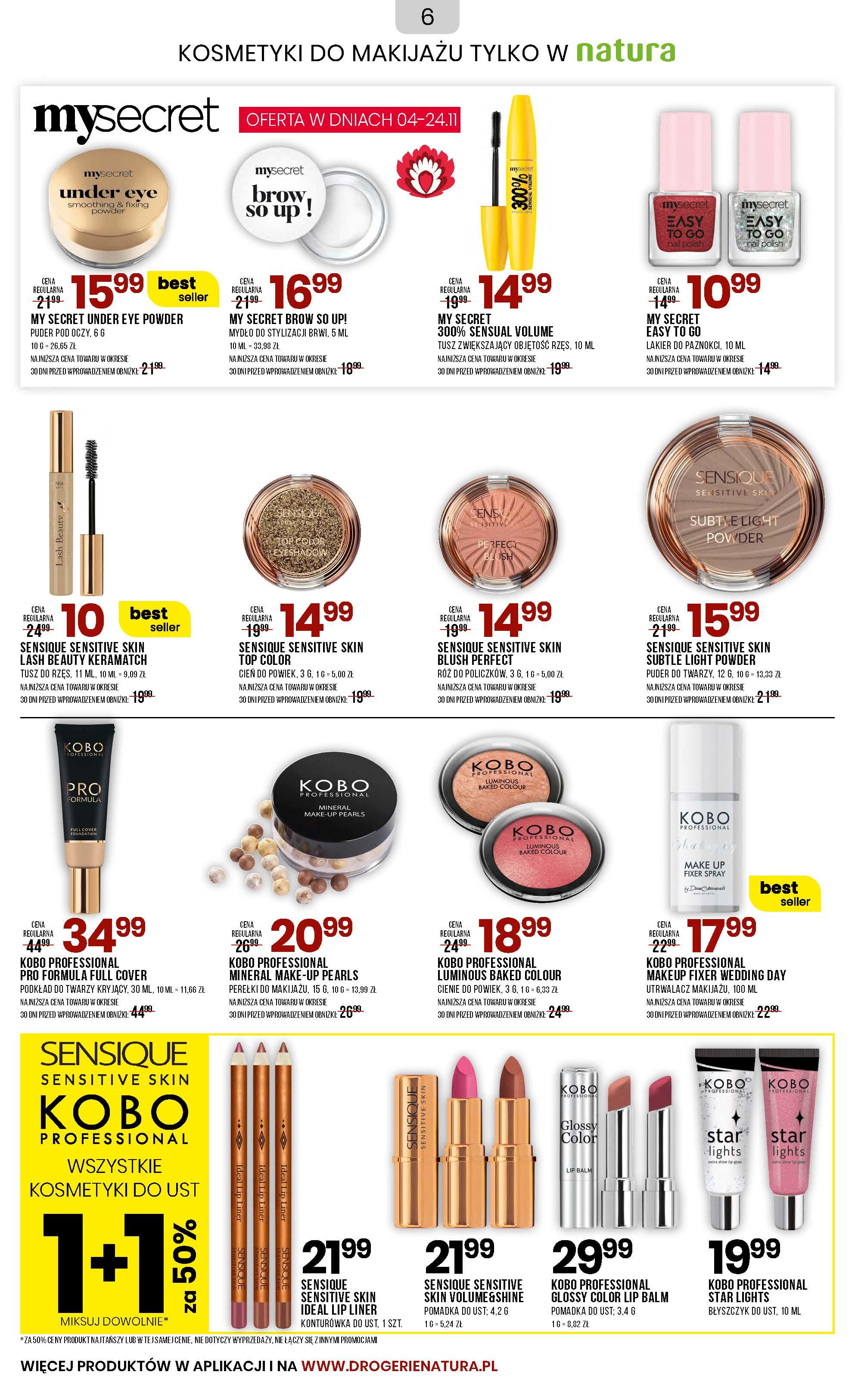 Gazetka promocyjna Drogerie Natura str. 6