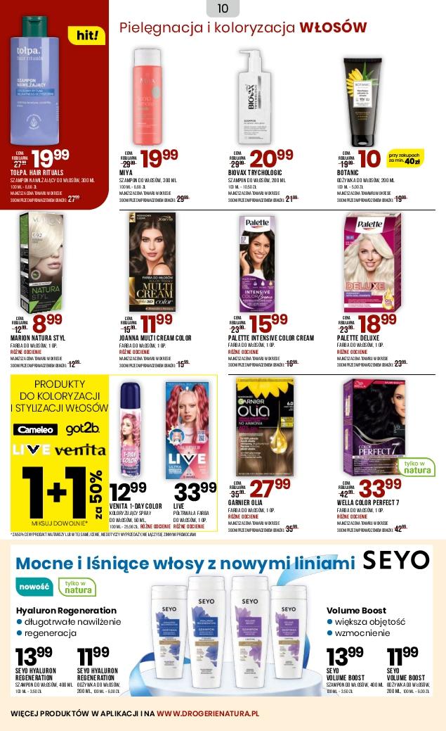 Gazetka promocyjna Drogerie Natura str. 10