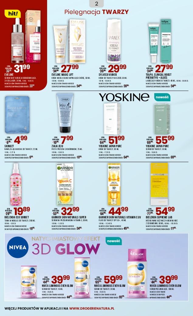 Gazetka promocyjna Drogerie Natura str. 2