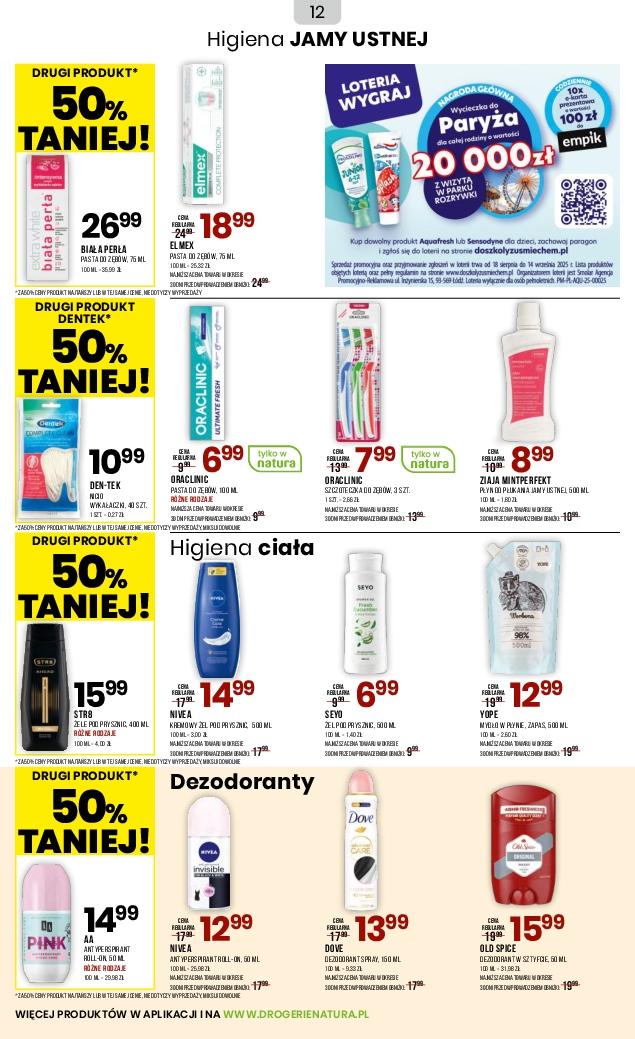 Gazetka promocyjna Drogerie Natura str. 12