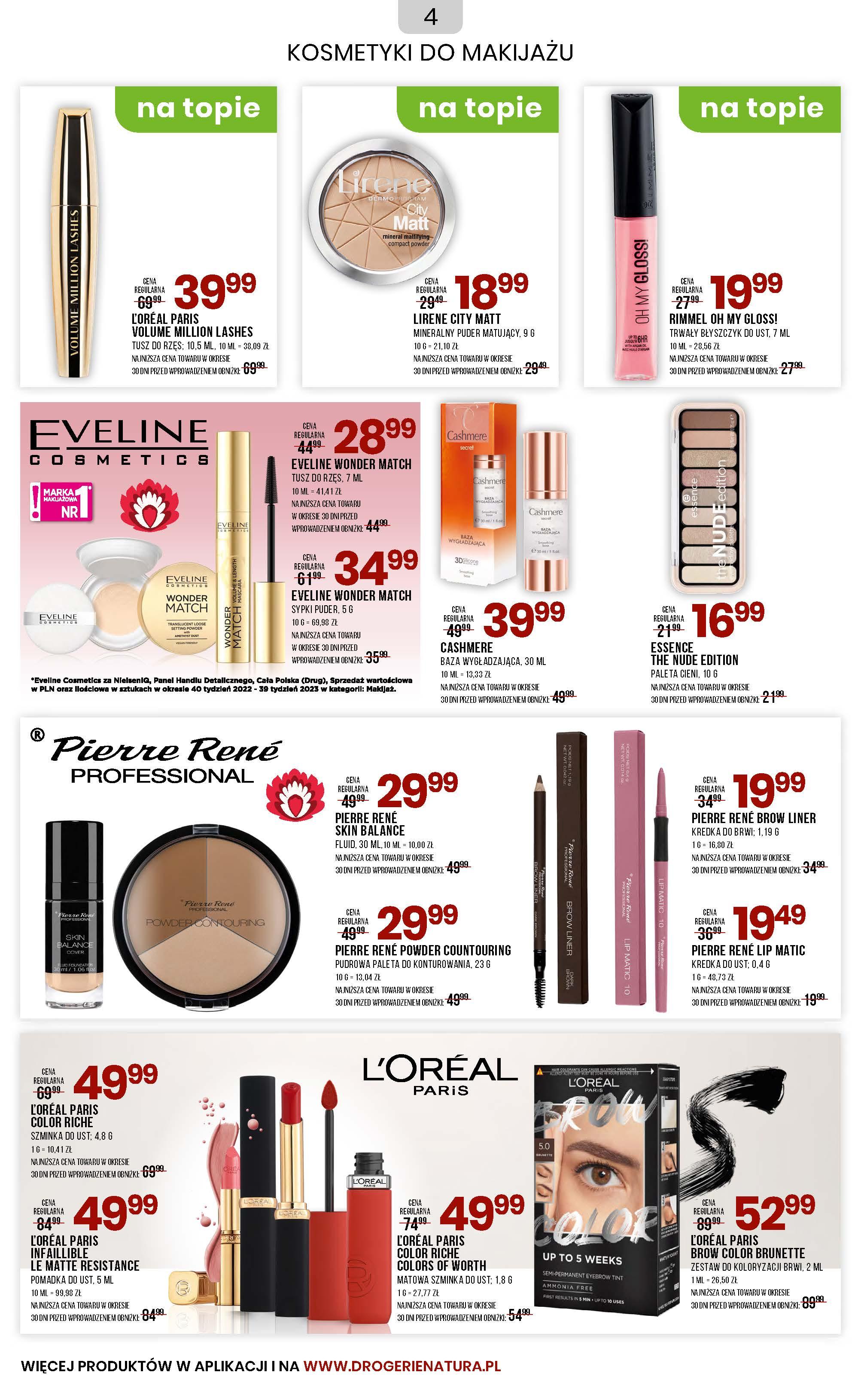 Gazetka promocyjna Drogerie Natura str. 4