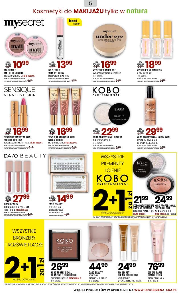 Gazetka promocyjna Drogerie Natura str. 5