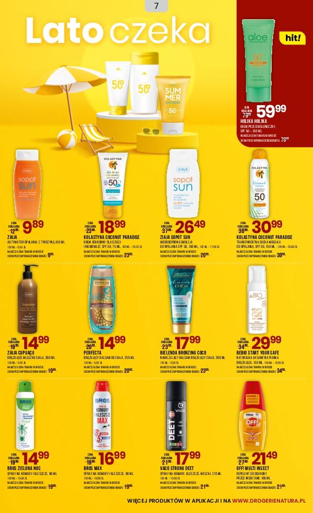 Gazetka promocyjna Drogerie Natura str. 7