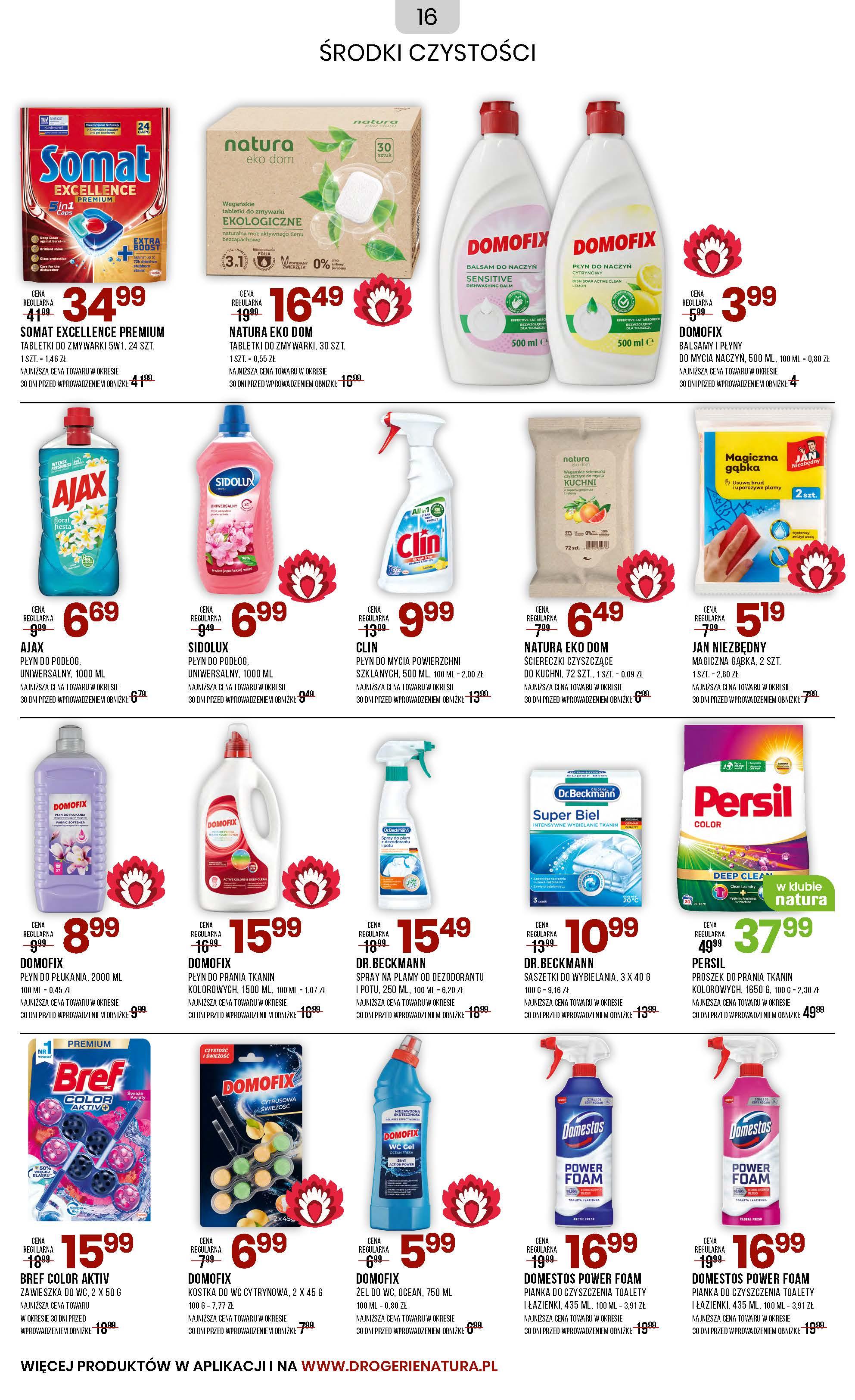 Gazetka promocyjna Drogerie Natura str. 16