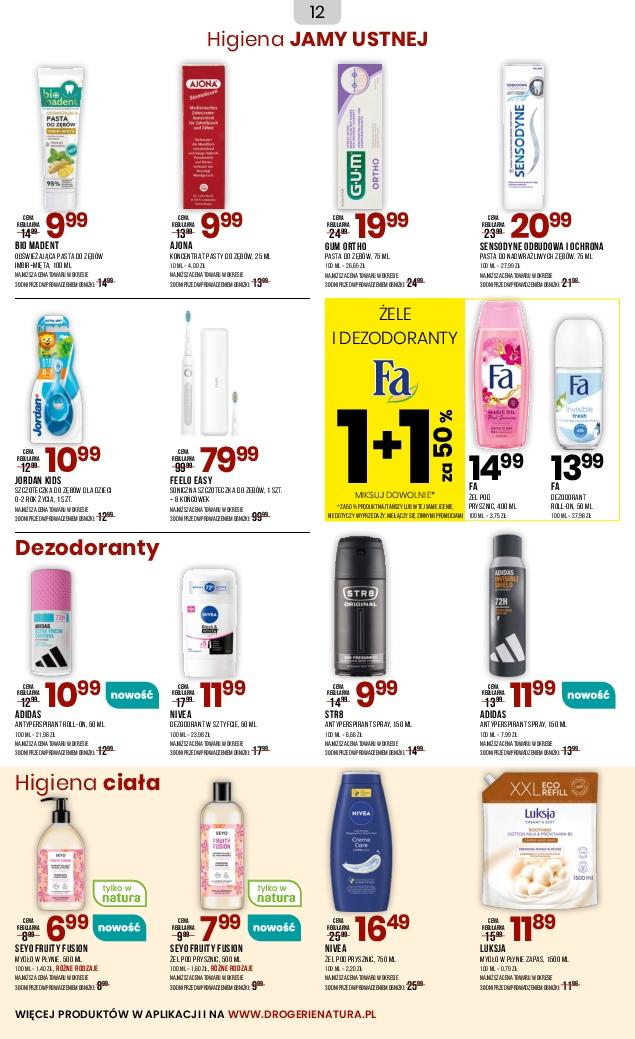 Gazetka promocyjna Drogerie Natura str. 12