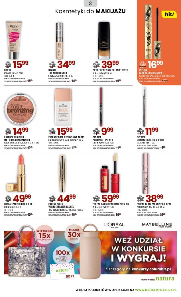 Gazetka promocyjna Drogerie Natura str. 3