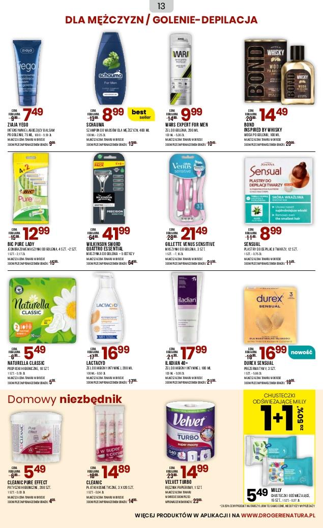 Gazetka promocyjna Drogerie Natura str. 13