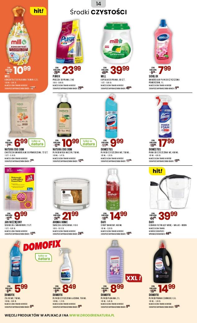 Gazetka promocyjna Drogerie Natura str. 14