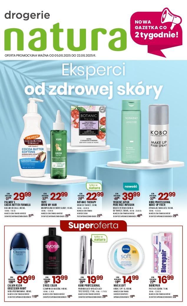 Gazetka promocyjna Drogerie Natura str. 1