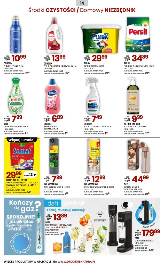 Gazetka promocyjna Drogerie Natura str. 14