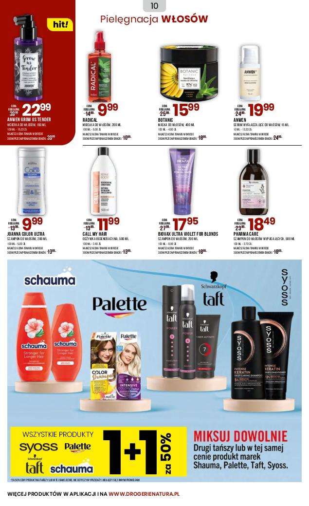 Gazetka promocyjna Drogerie Natura str. 10
