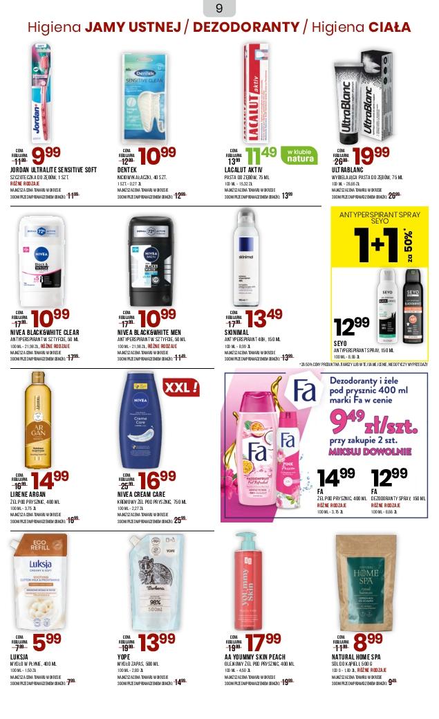 Gazetka promocyjna Drogerie Natura str. 9