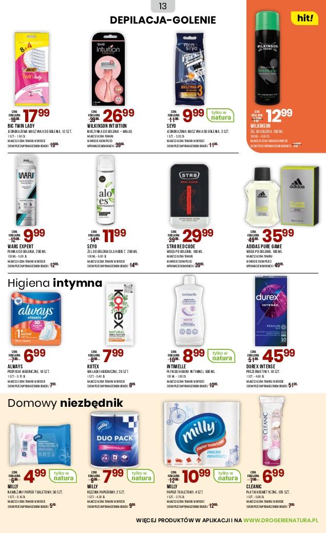 Gazetka promocyjna Drogerie Natura str. 13