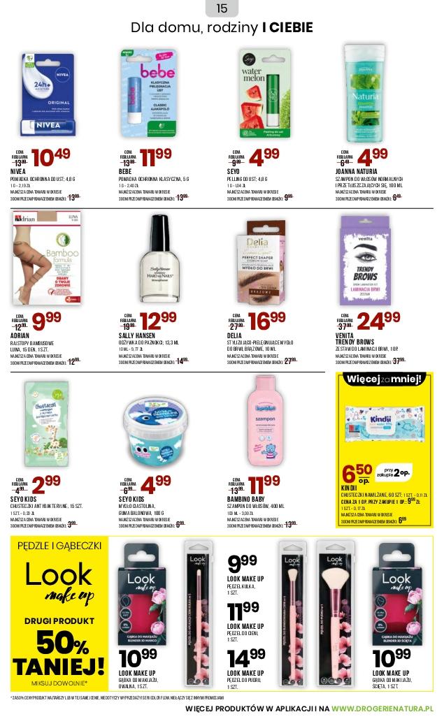 Gazetka promocyjna Drogerie Natura str. 15