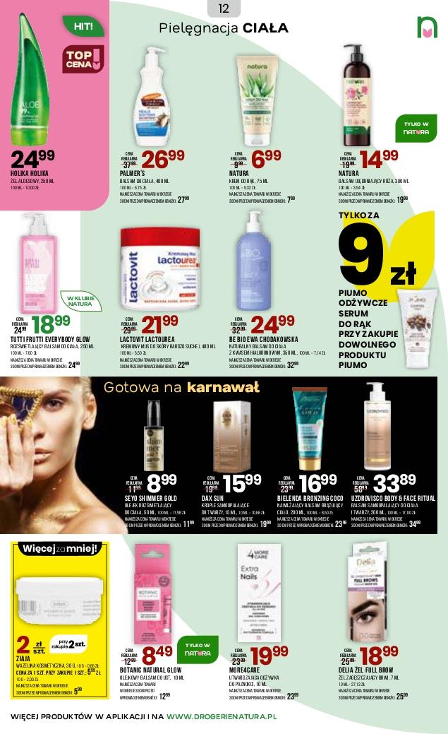 Gazetka promocyjna Drogerie Natura str. 12