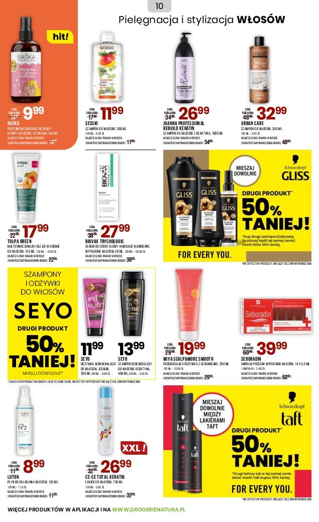 Gazetka promocyjna Drogerie Natura str. 10
